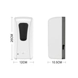 Wall Mounted Battery Powered Or Adapter Recharge automatic hand sanitizer dispenser F1409-S