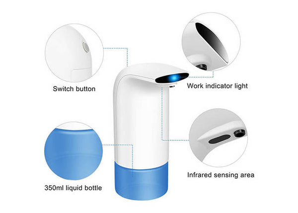 how do foam soap dispensers work