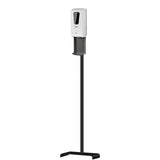 Portable White Or Black Automatic Hand Sanitizer Dispenser With Metal Stand