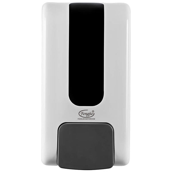 Wall Mounted 1200ml Refillable Manual Hand Sanitizer Soap Dispenser