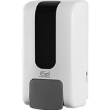White or Black Manual Foam Dispenser with Disposable Bag or Refillable Bottle