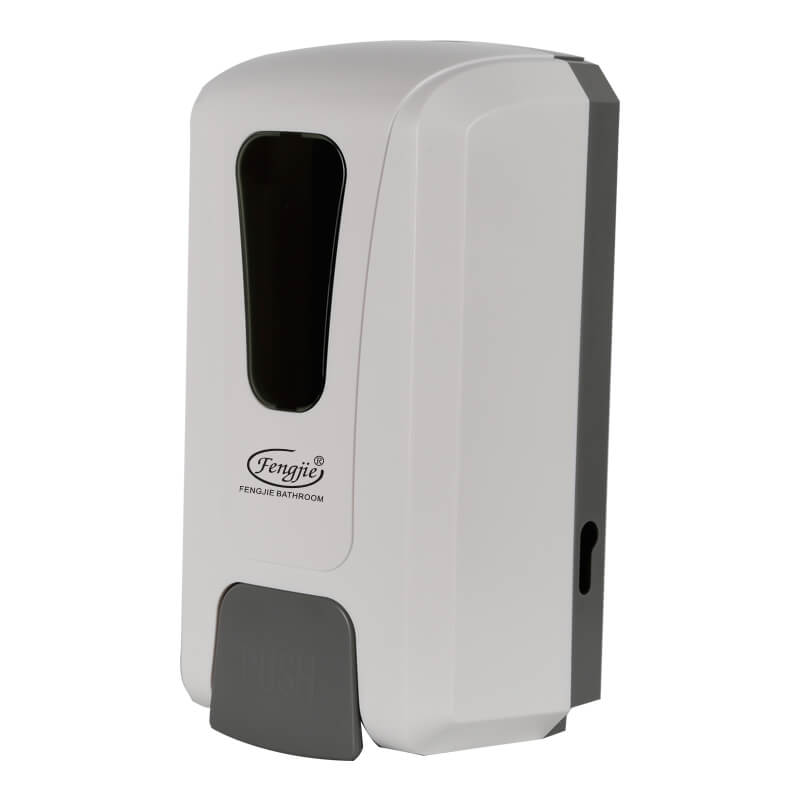 Big Capacity 1200ml Wall Mount Liquid Foaming Sanitizer Manual Alcohol Hand Soap Dispenser
