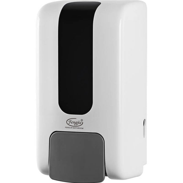 Wall Mounted 1200ml Refillable Manual Hand Sanitizer Soap Dispenser