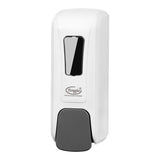 Manual Soap and Hand Sanitizer Dispenser for Commercial or Residential use. Good for Soap, Lotion, Gel, Wall Mounted, 400ml