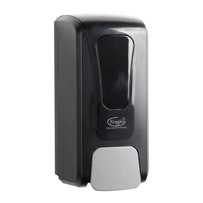 Wall Mount Manual Refillable Hand Sanitizer Liquid Soap Dispenser