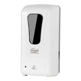 Wall Mounted Battery Powered Or Adapter Recharge automatic hand sanitizer dispenser F1409-S